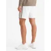 Miesten valkoiset shortsit Edman V1 OM-SRSK-0182