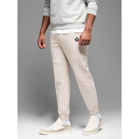 Vyriškos rusvos kelnės Kerni V6 OM-PASK-0226