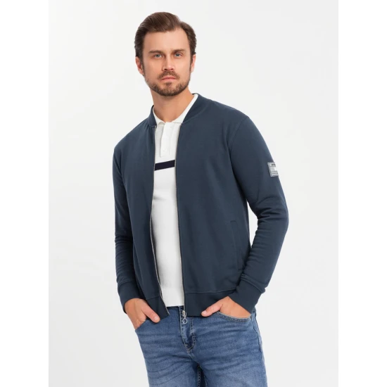 Vyriškas tamsiai mėlynas megztinis Korn V4 OM-SSZP-0215