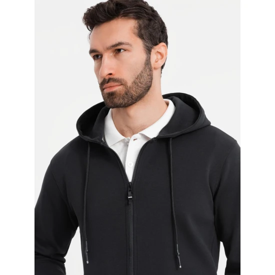 Vyriškas juodas džemperis Adal V3 OM-SSZP-0213