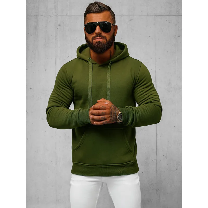 Miesten khaki hupullinen pusero Buvoli JS/2009