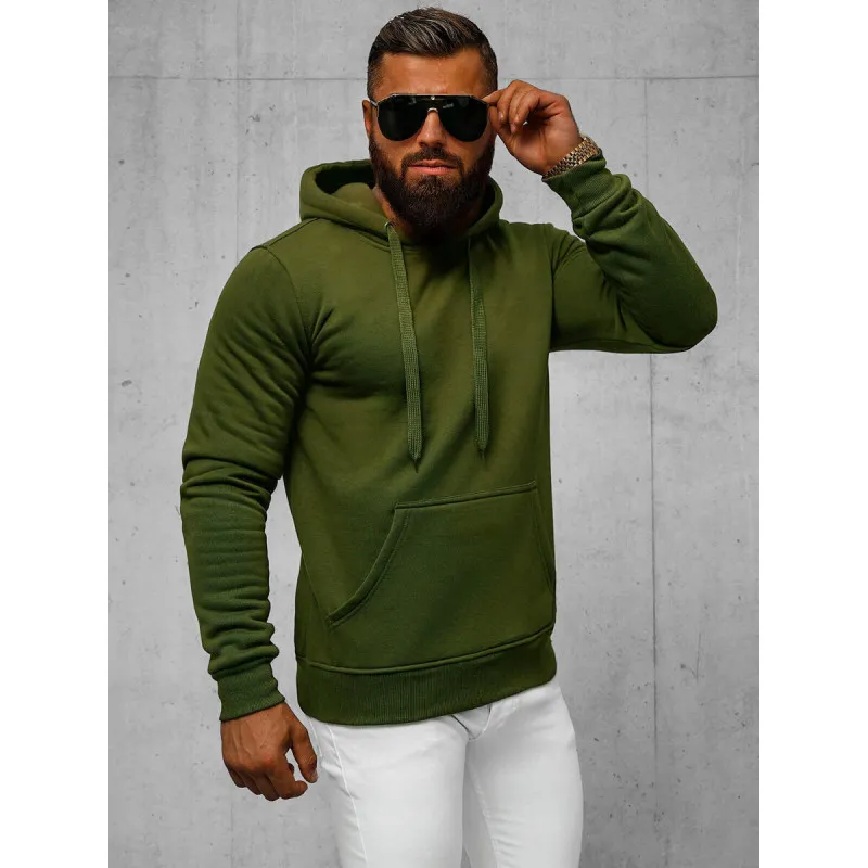 Miesten khaki hupullinen pusero Buvoli JS/2009