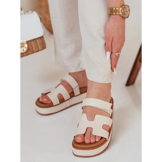 Moteriškos rusvos spalvos šlepetės Flip ZY0866