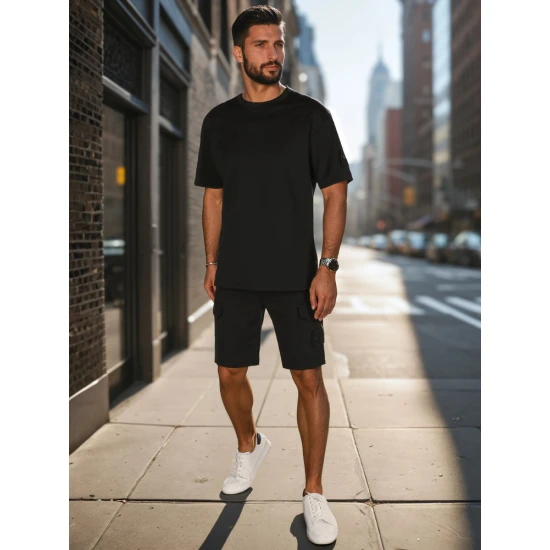 Vyriškas juodas komplektas Summer AX0807