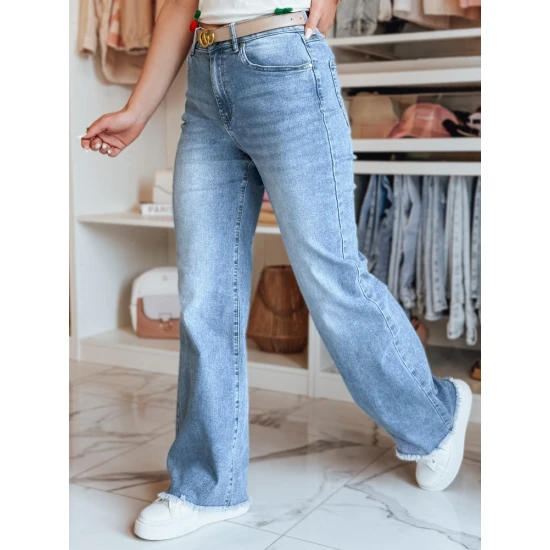 Moteriški mėlyni džinsai Doris Kelnės