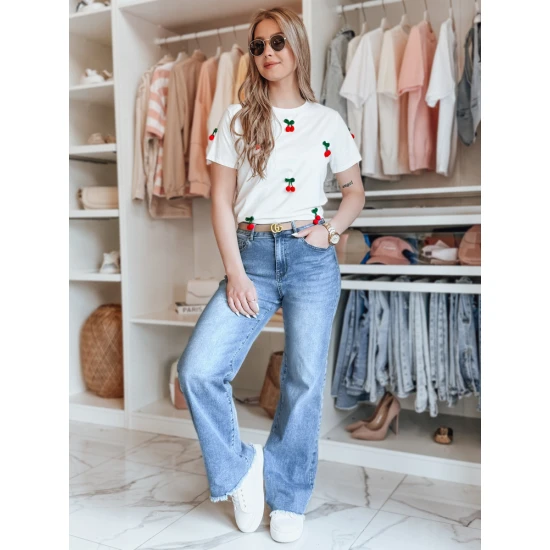 Moteriški mėlyni džinsai Doris Kelnės