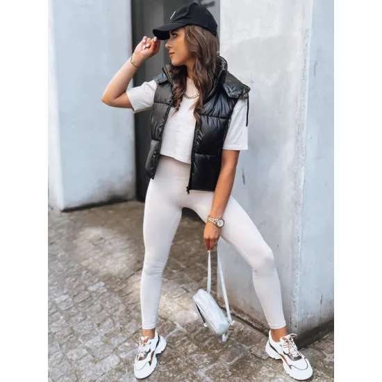 Juoda blizgi liemenė Osin TY3706