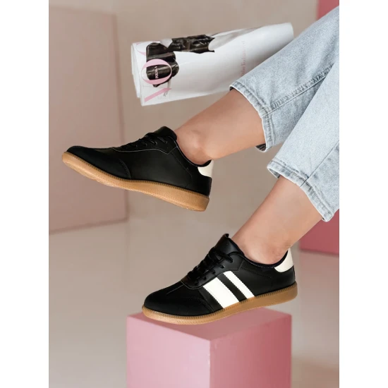 Moteriški juodos spalvos laisvalaikio batai Niti ZY0918