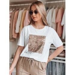 Moteriški balti marškinėliai Nivi