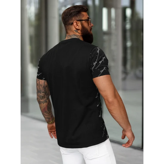 Vyriški juodi marškinėliai Stary