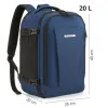 Sininen lentokone Travel reppu ZG925
