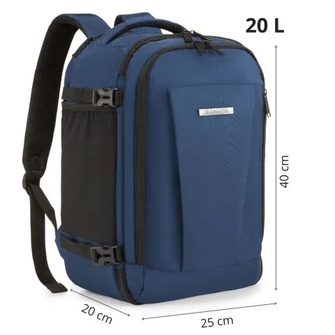 Sininen lentokone Travel reppu ZG925