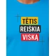 Šviesiai mėlyni marškinėliai Tėtis reiškia viską PK4008