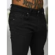 Vyriški juodi džinsai Novak Kelnės