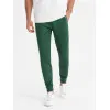 Men's green leisure trousers Adelf V7 OM-PASK-0229