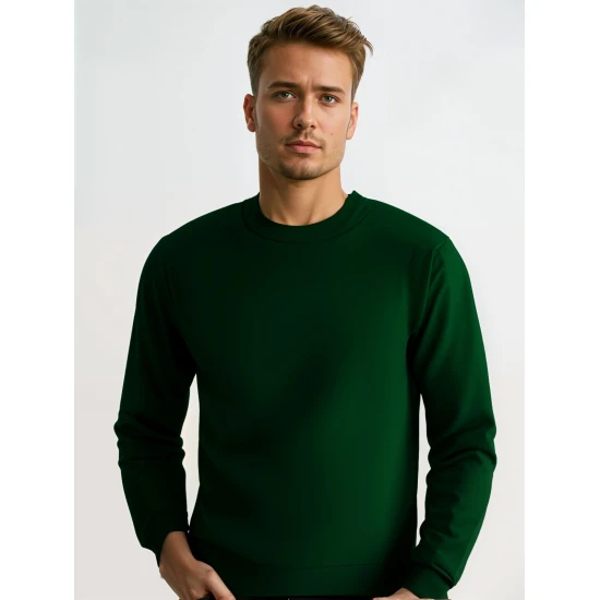 Vyriškas tamsiai žalios spalvos džemperis Vurt 2001-10