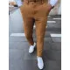 Vyriškos rudos spalvos chino kelnės Chi UX3974