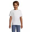 Vaikiški unisex baltos spalvos marškinėliai Kids