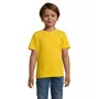 Vaikiški unisex geltonos spalvos marškinėliai Kids