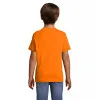 Vaikiški unisex oranžinės spalvos marškinėliai Kids KIDS11970