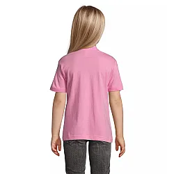 Vaikiški unisex rožinės spalvos marškinėliai Kids