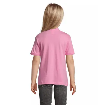 Vaikiški unisex rožinės spalvos marškinėliai Kids