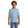 Vaikiški unisex šviesiai mėlyni marškinėliai Kids