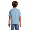 Vaikiški unisex šviesiai mėlyni marškinėliai Kids KIDS11970