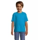 Vaikiški unisex mėlynos spalvos marškinėliai Kids KIDS11970