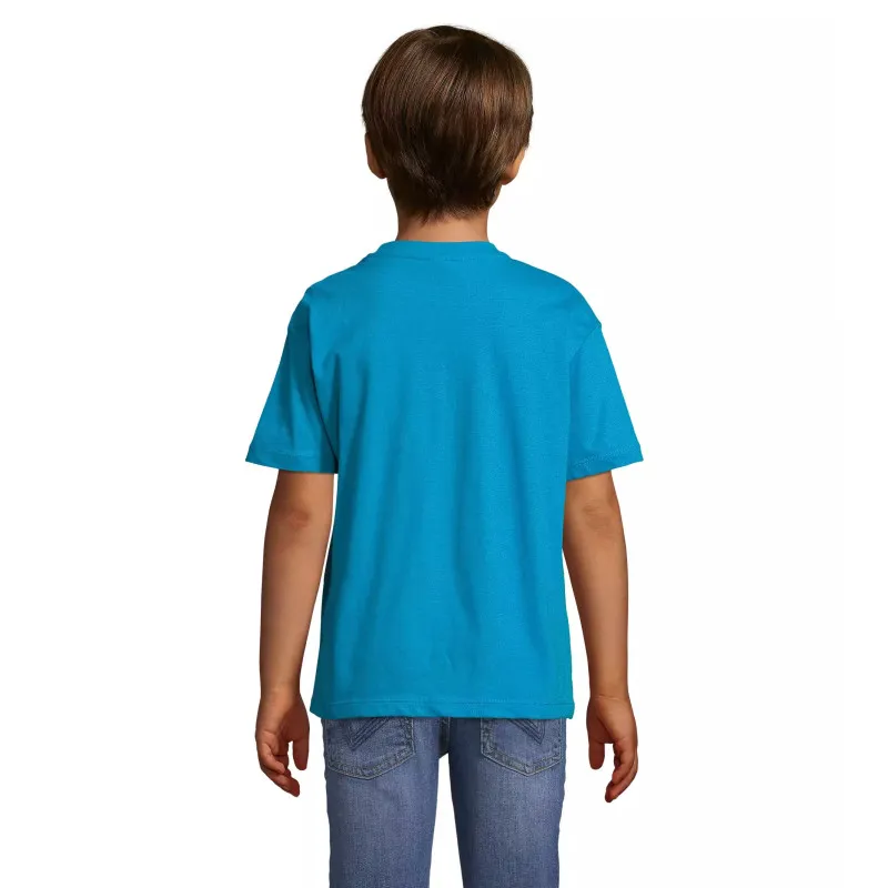 Vaikiški unisex mėlynos spalvos marškinėliai Kids KIDS11970