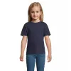 Vaikiški unisex tamsiai mėlynos spalvos marškinėliai Kids