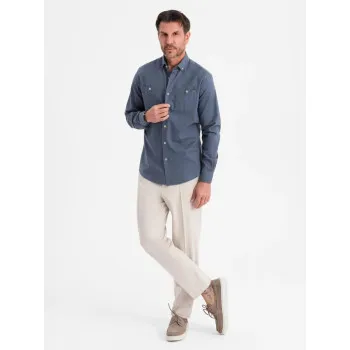 Men's blue shirt Arlas