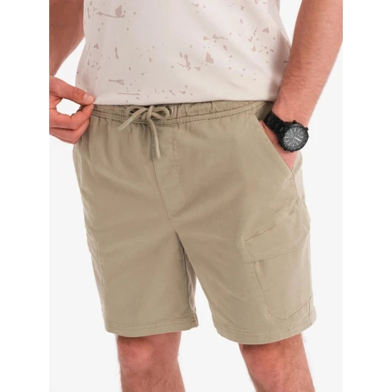 Vyriški chaki spalvos šortai Stuart V3 OM-SRCG-0194
