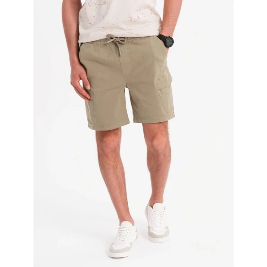 Vyriški chaki spalvos šortai Stuart V3 OM-SRCG-0194