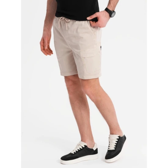 Vyriški rusvos spalvos šortai Stuart V1 OM-SRCG-0194