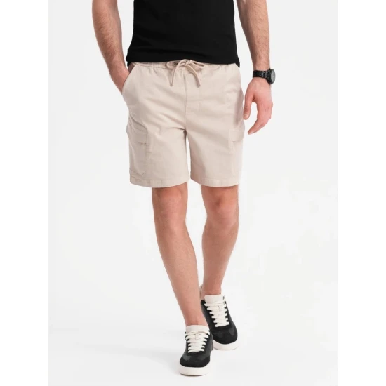 Vyriški rusvos spalvos šortai Stuart V1 OM-SRCG-0194