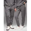 Unisex laisvalaikio tamsiai pilkos kelnės Argan V18 OU-PSBC-0100