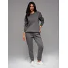 Unisex laisvalaikio tamsiai pilkos kelnės Argan V18 OU-PSBC-0100