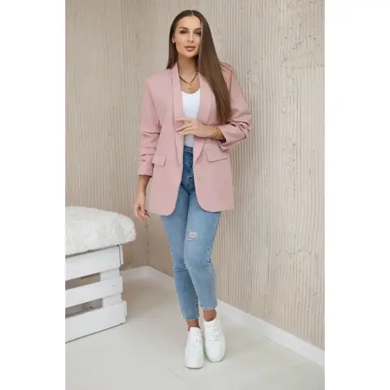 Moteriškas rožinis švarkas Florita 24444