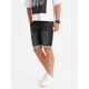 Vyriški juodi džinsiniai šortai Ragat Šortai | Bridžai