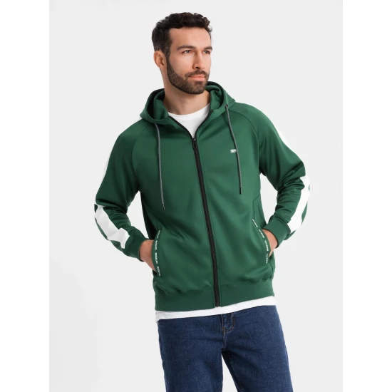 Vyriškas žalias džemperis Dan V7 OM-SSZP-0210