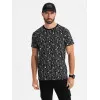 Męska czarna koszulka Authentic V2 OM-TSFP-0225