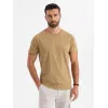 Vyriški rusvos spalvos marškinėliai Authentic V3 OM-TSFP-0225