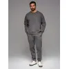 Unisex laisvalaikio tamsiai pilkos kelnės Argan V18 OU-PSBC-0100