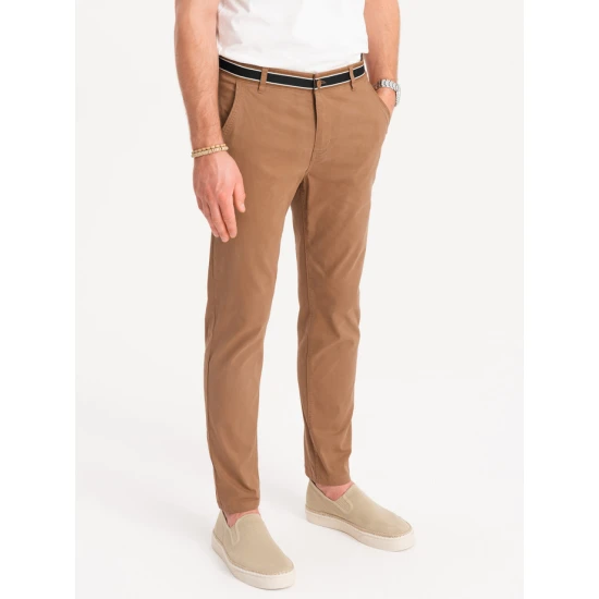 Vyriškos rudos spalvos kelnės Adam V4 OM-PACP-0118