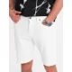 Vyriški balti džinsiai šortai Celtic V1 OM-SRDS-0171