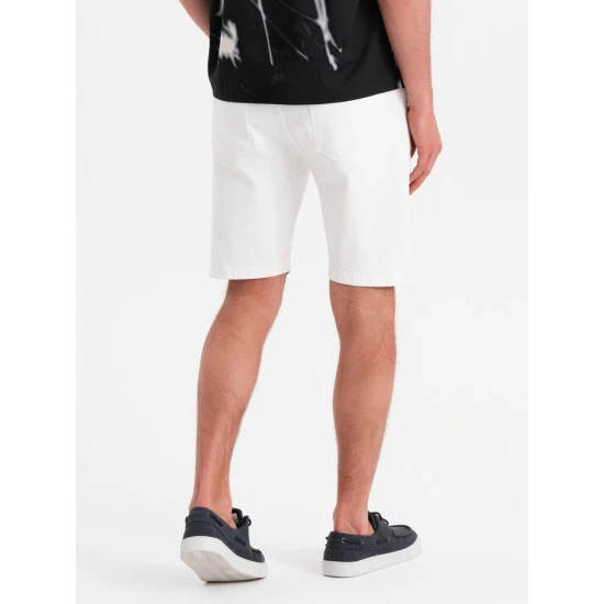 Vyriški balti džinsiai šortai Celtic V1 OM-SRDS-0171