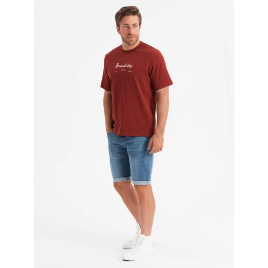 Vyriški mėlyni džinsiniai šortai Ragat V2 OM-SRDS-0164