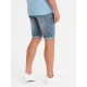 Vyriški šviesiai mėlyni džinsiniai šortai Ragat V1 OM-SRDS-0164