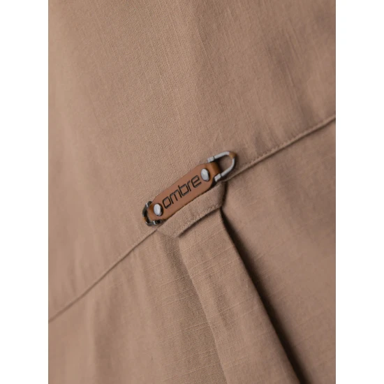 Vyriški šviesiai rudos spalvos marškiniai Arlas V7 OM-SHCS-0134